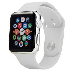 New Apple Watch Silicone Band White